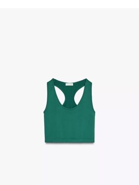 Seamless Racerback Crop  Top